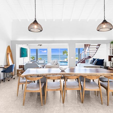 Surfsong Villa- Luxury Water Front Villa For 12 Maho Exterior photo