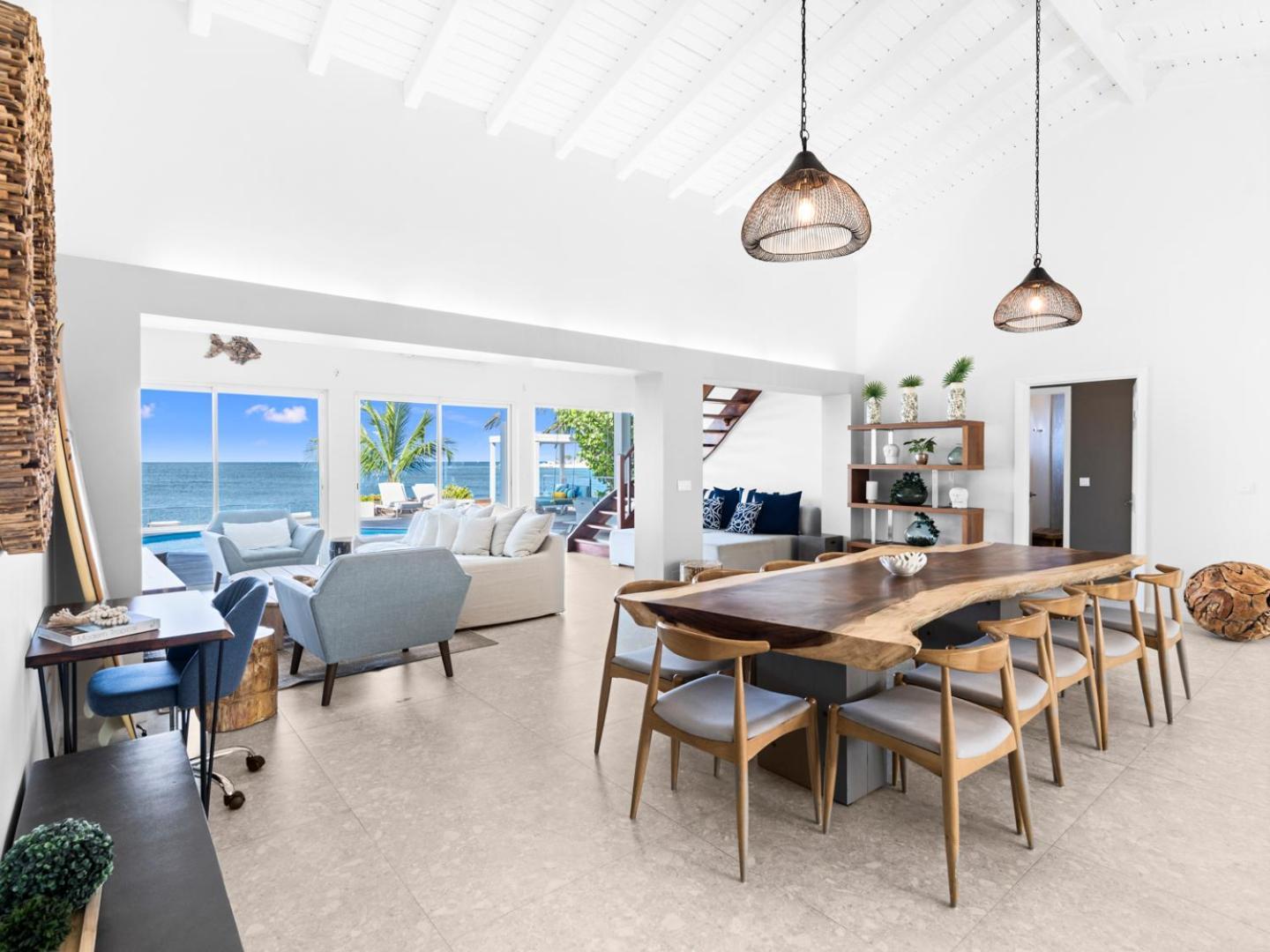 Surfsong Villa- Luxury Water Front Villa For 12 Maho Exterior photo